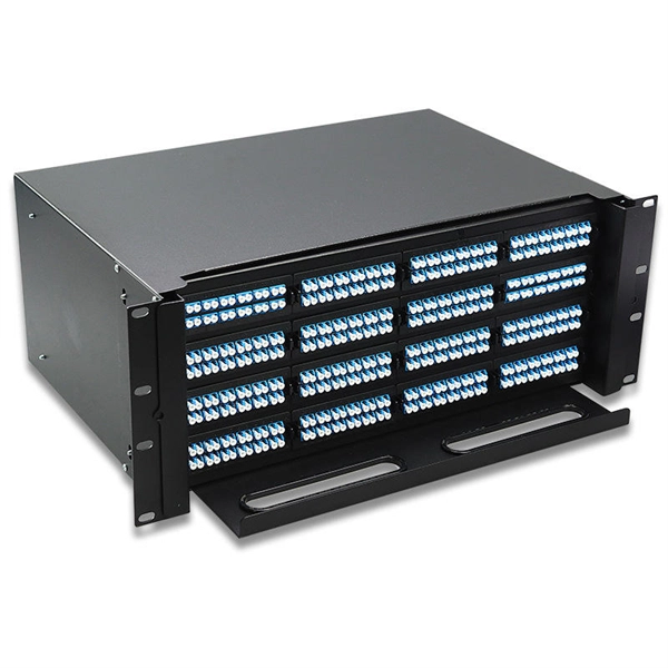 What are the components used in optical fiber ranging equipment 